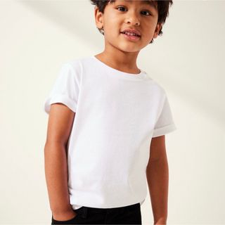 エイチアンドエム(H&M)のH&M 半袖　コットン　Tシャツ(Tシャツ/カットソー)