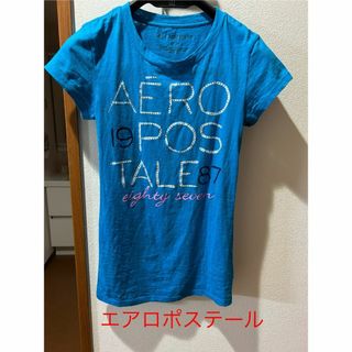 エアロポステール(AEROPOSTALE)のaeropostale エアロポステール スパンコールＴシャツ M(スリム)中古(Tシャツ(半袖/袖なし))