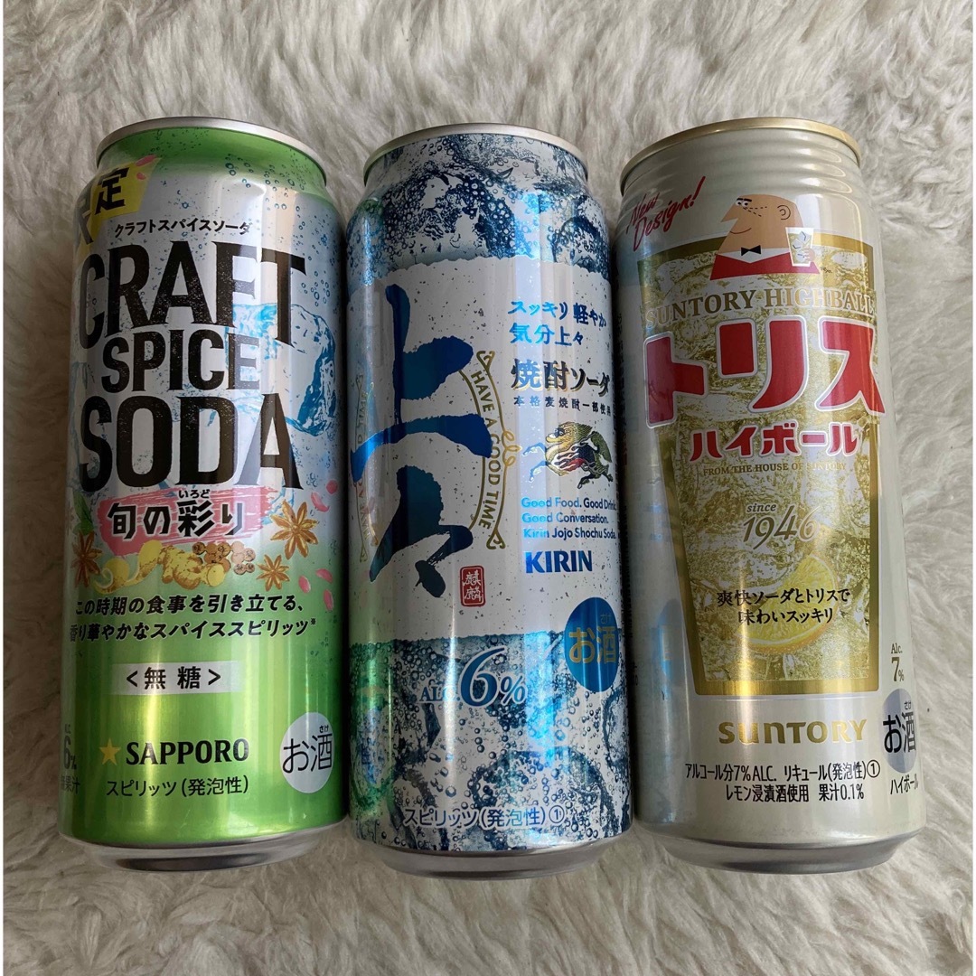 缶チューハイ詰め合わせ 食品/飲料/酒の酒(ウイスキー)の商品写真