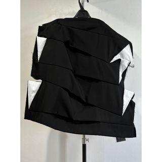 コムデギャルソン(COMME des GARCONS)の2023AW コムデギャルソン　折りたたみジャケット　ベスト(テーラードジャケット)