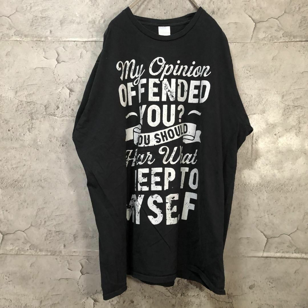 OFFENDED スレ加工 USA輸入 デカロゴ Tシャツ メンズのトップス(Tシャツ/カットソー(半袖/袖なし))の商品写真