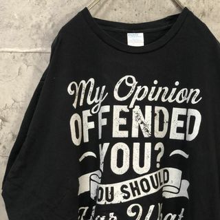 OFFENDED スレ加工 USA輸入 デカロゴ Tシャツ(Tシャツ/カットソー(半袖/袖なし))