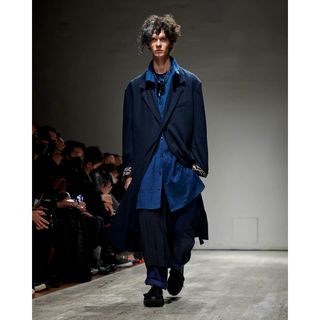 Yohji Yamamoto POUR HOMME - Yohji Yamamoto ヨウジヤマモト 紐パン ヒモパン 麻 ロールアップ