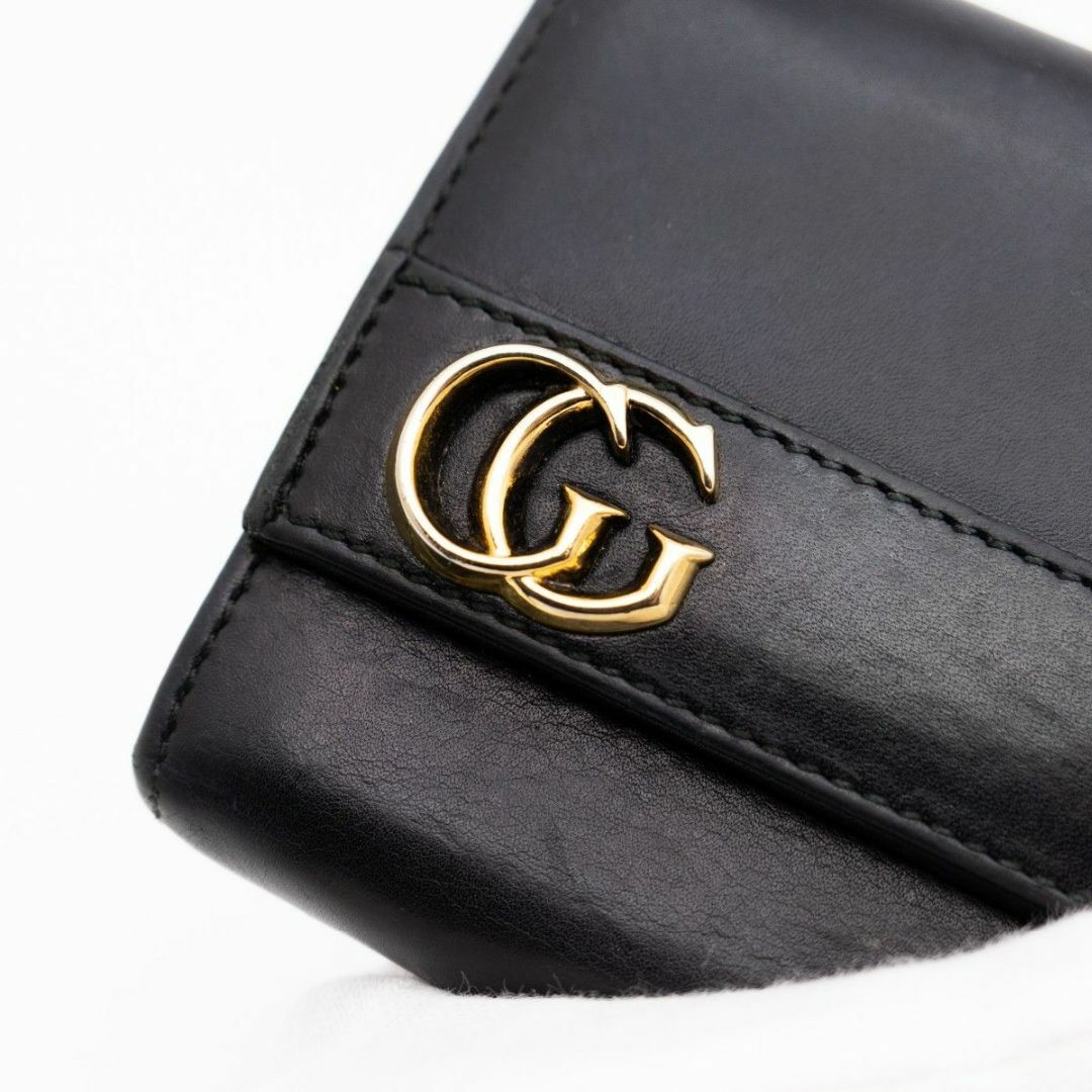 Gucci(グッチ)の★美品★ グッチ 長財布 GG レザー ブラック メンズのファッション小物(長財布)の商品写真