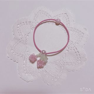 さくらんぼ♡ヘアゴム    ハンドメイド(ヘアゴム/シュシュ)