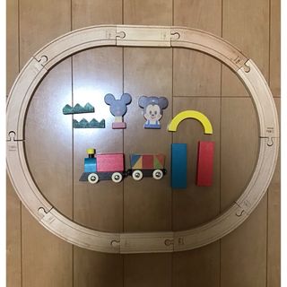 ディズニー(Disney)のDisney KIDEA TRAIN&RAIL＜ミッキーマウス＞(キャラクターグッズ)