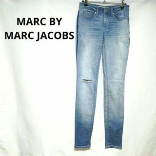 MARC BY MARC JACOBS - MARC BY MARC JACOBS ダメージ デニム パンツ インディゴ