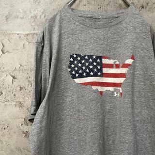 アンダーアーマー(UNDER ARMOUR)のUNDER ARMOUR 星条旗 USA輸入 オーバー Tシャツ(Tシャツ/カットソー(半袖/袖なし))