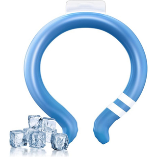 【18℃自然凍結&自然冷却】 クールリング アイスネックリング クール大人用(扇風機)