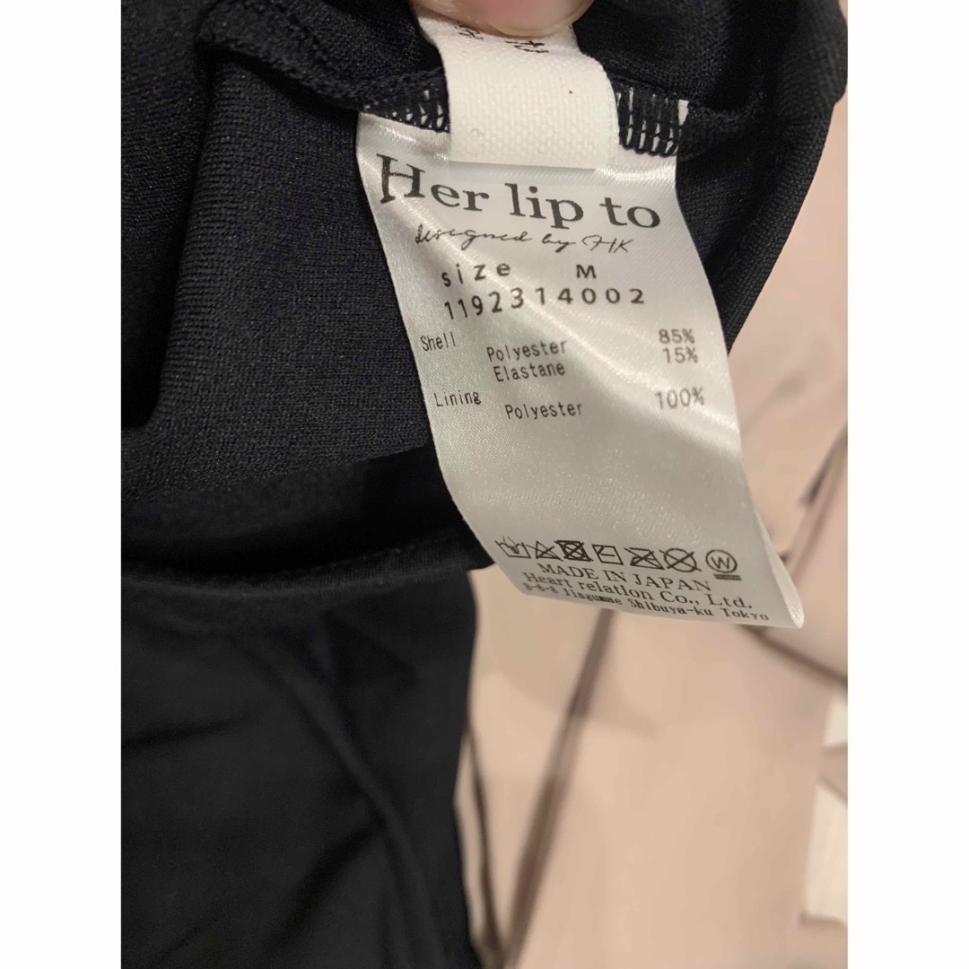 herlipto Double bow one piece Mサイズ 水着 herlipto Double bow one piece Mサイズ 水着
