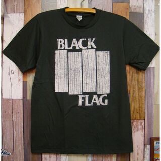 L★新品 ブラックフラッグ【BLACK FLAG】パンク★Tシャツ(Tシャツ/カットソー(半袖/袖なし))