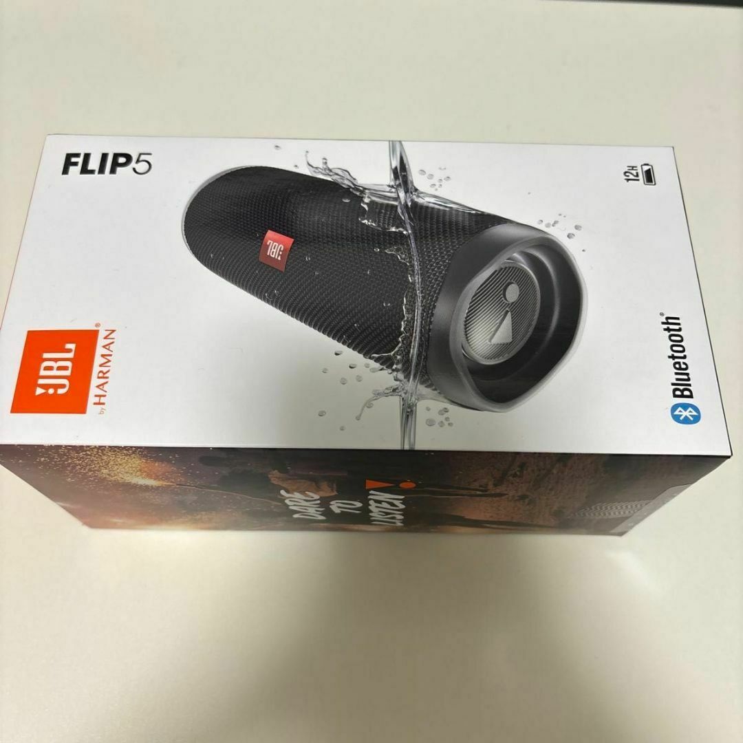 JBL FLIP5 ワイヤレススピーカー 新品未使用 スマホ/家電/カメラのオーディオ機器(スピーカー)の商品写真