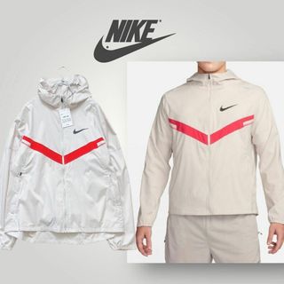 ナイキ(NIKE)の[タグ付未使用品] ナイキ ナイロンジャケット UV ランニングフード XL(ナイロンジャケット)