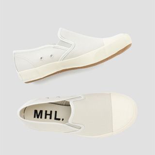 エムエイチエル(MHL.)のMHL SLIPON SHOES(スリッポン/モカシン)