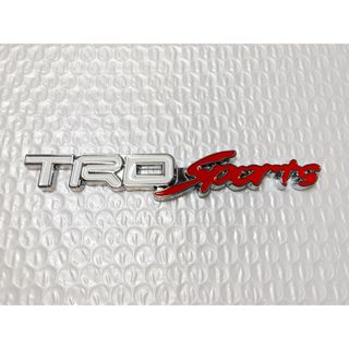 トヨタ(トヨタ)の高品質金属製　トヨタ  TRD SPORTS  エンブレム   1個(車外アクセサリ)