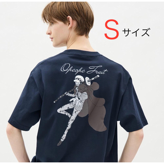 ジーユー(GU)の【S】 GU ワンピース　ONE PIECE コラボTシャツ　ロー(Tシャツ/カットソー(半袖/袖なし))