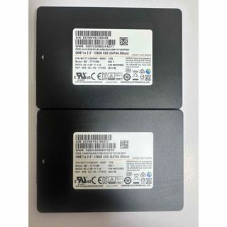 2個セット SAMSUNG SSD 2.5 128GB(SATA6.0Gbps)