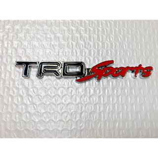 トヨタ(トヨタ)の高品質金属製　トヨタ TRD SPORTS  エンブレム   1個(車外アクセサリ)