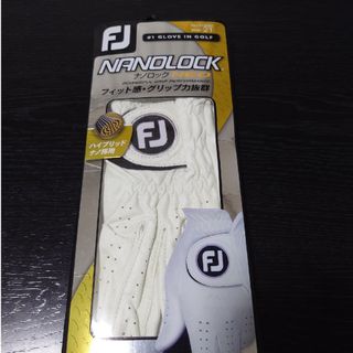 FootJoy - 値下げ　フットジョイ  21 ナノロック ネオ メンズ ホワイト 21cm