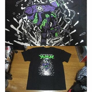 マジカルモッシュミスフィッツ(MAGICAL MOSH MISFITS)の未使用 エヴァンゲリオン mxmxm MAGICAL マモミ Tシャツ XL(Tシャツ/カットソー(半袖/袖なし))