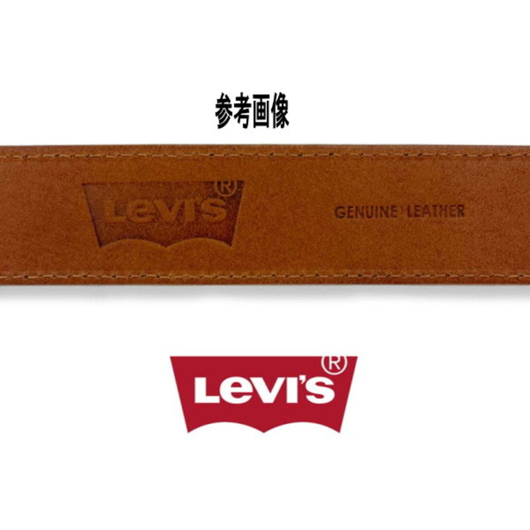 Levi's(リーバイス)の6604 黒 リーバイス 本革 35ミリ ステッチデザイン ブラック メンズのファッション小物(ベルト)の商品写真