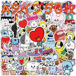 ☆ BTS ☆ BT21 ステッカー　シール　５０枚セット(シール)