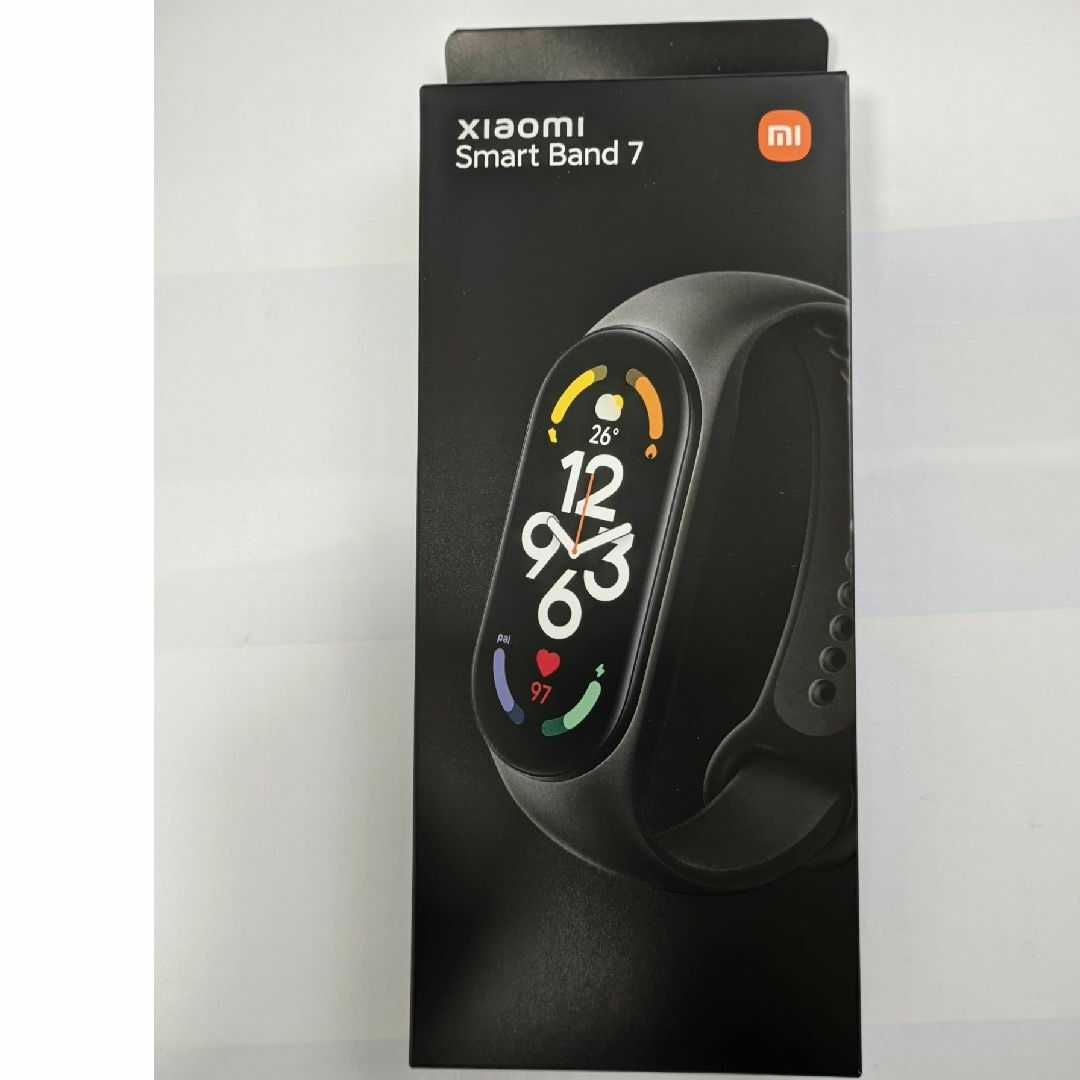 Xiaomi(シャオミ)のXiaomi Smart Band 7　本体　画面割れてます スマホ/家電/カメラのスマートフォン/携帯電話(その他)の商品写真