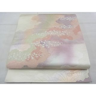 平和屋野田店◎六通柄袋帯　彩美　金彩　引箔　逸品　BAAD1618du(帯)