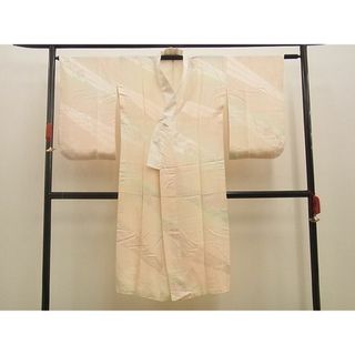 平和屋野田店■上質な長襦袢　無双仕立て　枝花文　暈し染め　逸品　BAAC4375xi(着物)