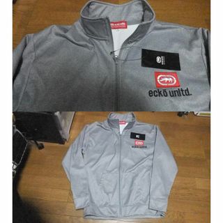 エコーアンリミテッド(ECKŌ UNLTD（ECKO UNLTD）)の新品 ecko unltd サラサラした生地の ジップ zip ブルゾン 3L(その他)