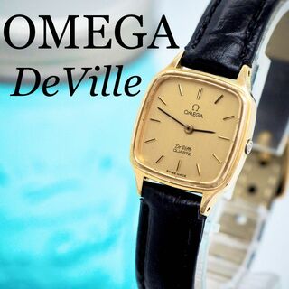 オメガ(OMEGA)の431 OMEGA DeVille レディース腕時計 新品ベルト ゴールド(腕時計)