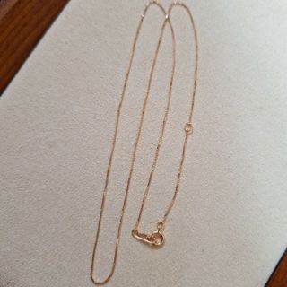 ジュエリーツツミ(JEWELRY TSUTSUMI)のK10PG ベネチアンチェーンネックレス(ネックレス)