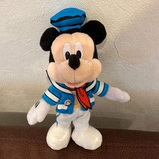 ディズニー(Disney)のディズニーランド　ドナルド　パルパルーザ　ぬいぐるみバッジ　ミッキー(キャラクターグッズ)