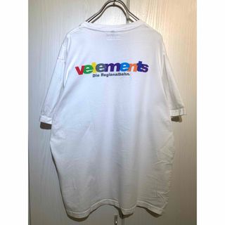 ヴェトモン　VETEMENTS Tシャツ　白