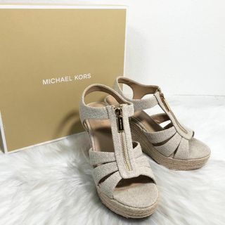 Michael Kors - 美品 MICHAEL KORS マイケルコース  サンダル ウェッジソール