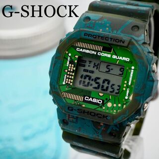 ジーショック(G-SHOCK)の167 G-SHOCK メンズ腕時計 デジタル 限定デザイン グリーン(腕時計(デジタル))