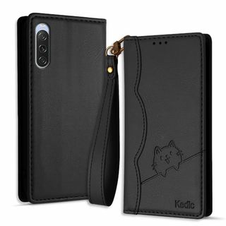 【サイズ:Xperia10V*6.1"_色:ブラック】Kedic Xperia (その他)