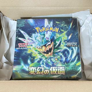 ポケモン(ポケモン)の新品未開封 変幻の仮面 BOX シュリンク付き ポケセン産 1箱 本物(Box/デッキ/パック)