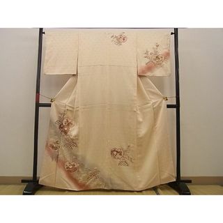 平和屋野田店■訪問着　桃山籬花文　暈し染め　金彩　逸品　BAAC9079xi(着物)