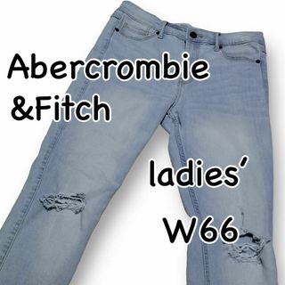 Abercrombie&Fitch - Abercrombie&Fitch アバクロ 2S ハイライズ W26 ダメージ