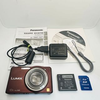 パナソニック(Panasonic)のPanasonic デジタルカメラ DMC-SZ7 ブラウン(コンパクトデジタルカメラ)