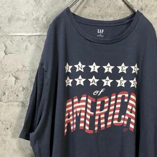 【GAP】AMERICA スター USA輸入 オーバーサイズ Tシャツ
