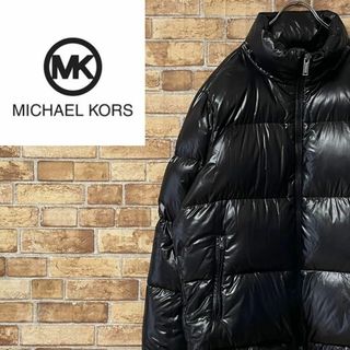 Michael Kors - マイケルコース　ダウンジャケット　肉厚　黒　ブラック　ビッグシルエット　L