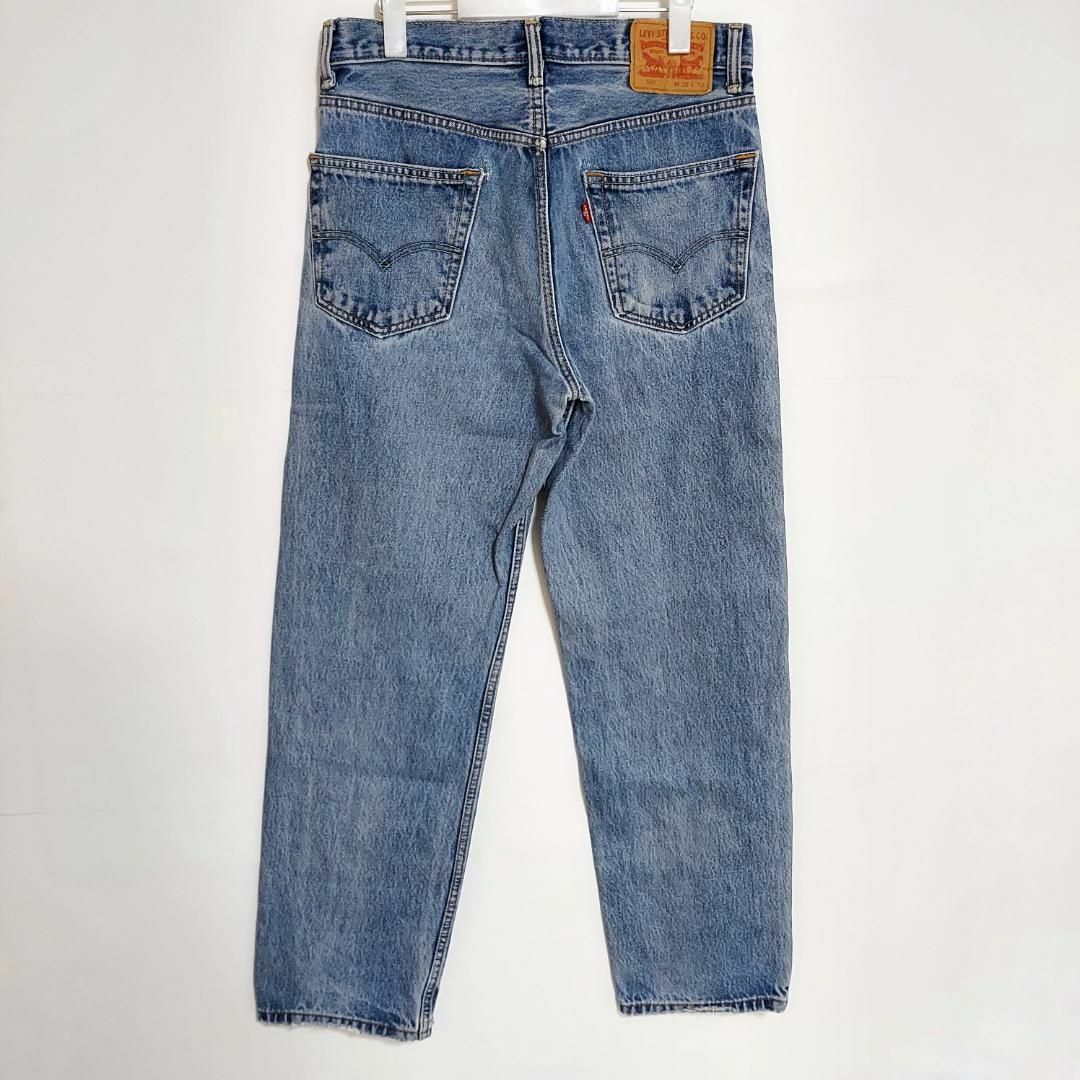 Levi's(リーバイス)のリーバイス550 Levis W32 ダークブルーデニム 青 パンツ 9115 メンズのパンツ(デニム/ジーンズ)の商品写真