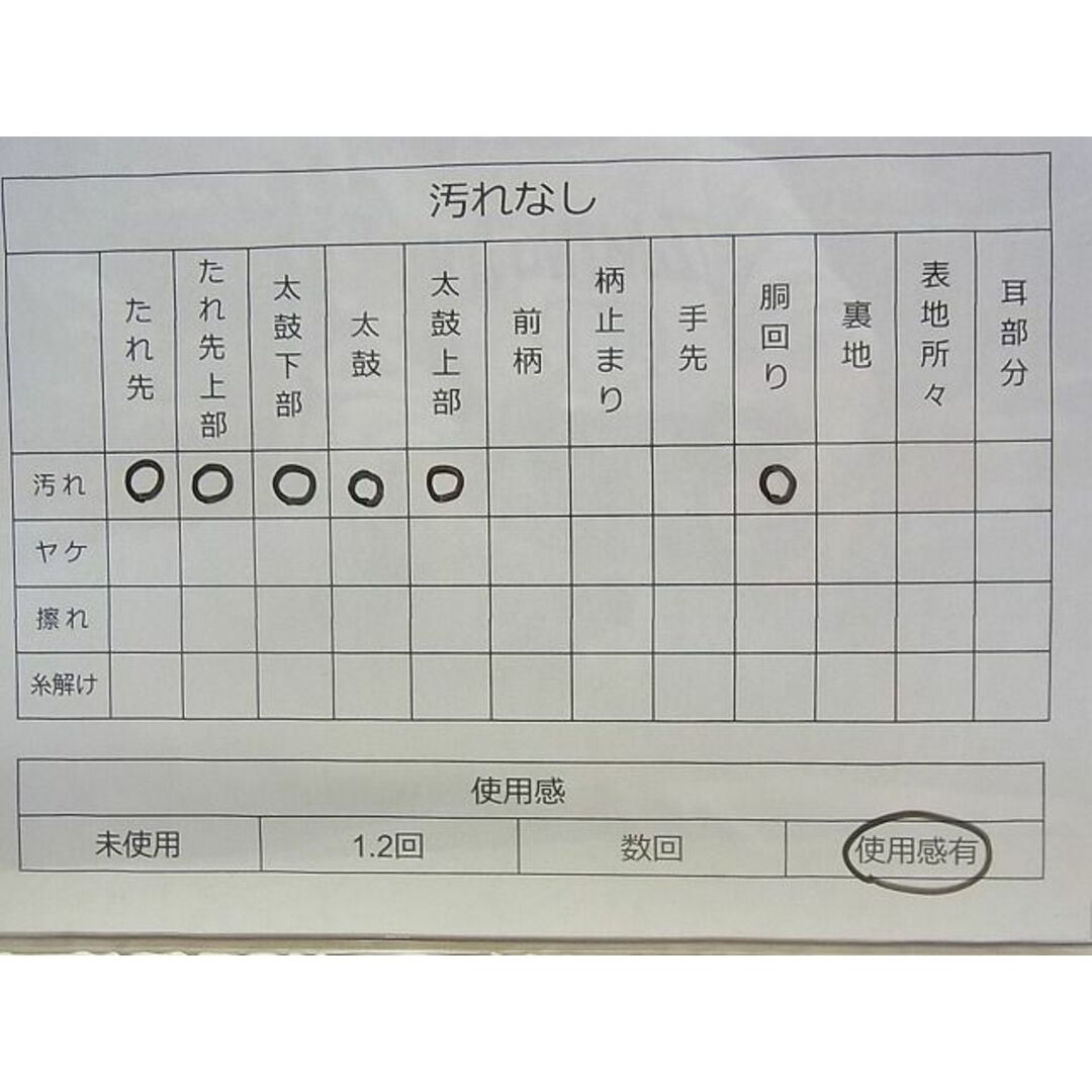 平和屋野田店◎西陣　老舗　渡文謹製　手織　全通柄袋帯　纐纈　草花文　逸品　BAAC8035du レディースの水着/浴衣(帯)の商品写真