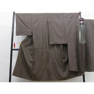 平和屋野田店■男性　紬　アンサンブル　吉祥文　逸品　BAAD0399mz(着物)