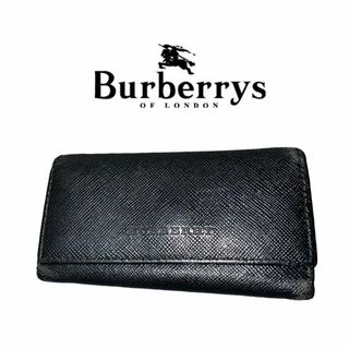 バーバリー(BURBERRY)の即日発送　BUBBERRY 4連キーケース レザー　ブラック　ノバチェック(キーケース)