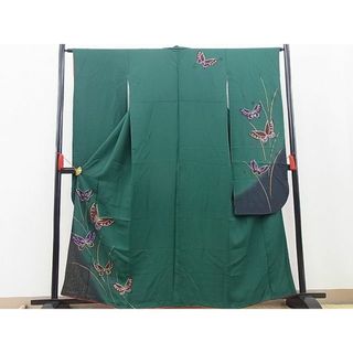 平和屋野田店■豪華振袖　舞蝶桜散らし　暈し染め　金彩　逸品　BAAC7020cw(振袖)