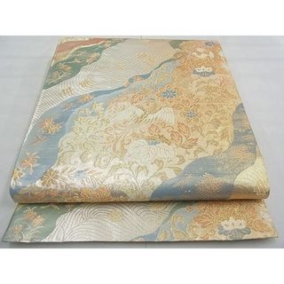 平和屋野田店◎六通柄袋帯　道長鳳凰花唐草文　金銀糸　逸品　BAAC8055du(帯)