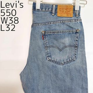 リーバイス(Levi's)のリーバイス550 Levis W38 ダークブルーデニム 青 パンツ 9130(デニム/ジーンズ)